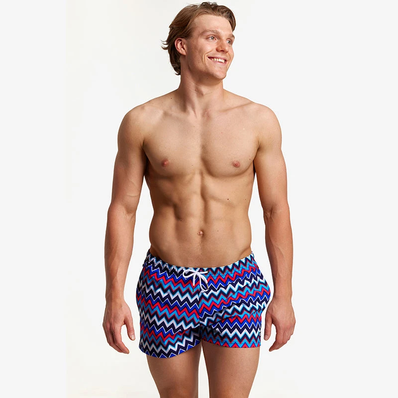 Funky Trunks - Nautical Mile - Mens Shorty Shorts Short 6 Funky Trunks - Nautical Mile - Mens Shorty Shorts Short - Image 4
