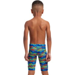 Funky Trunks - No Cheating - Toddler Boys Eco Miniman Jammers -Swimwear Haven Shop funky trunks no cheating toddler boys eco miniman jammers 3
