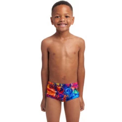 Funky Trunks - Ocean Galaxy - Toddler Boys Printed Trunks