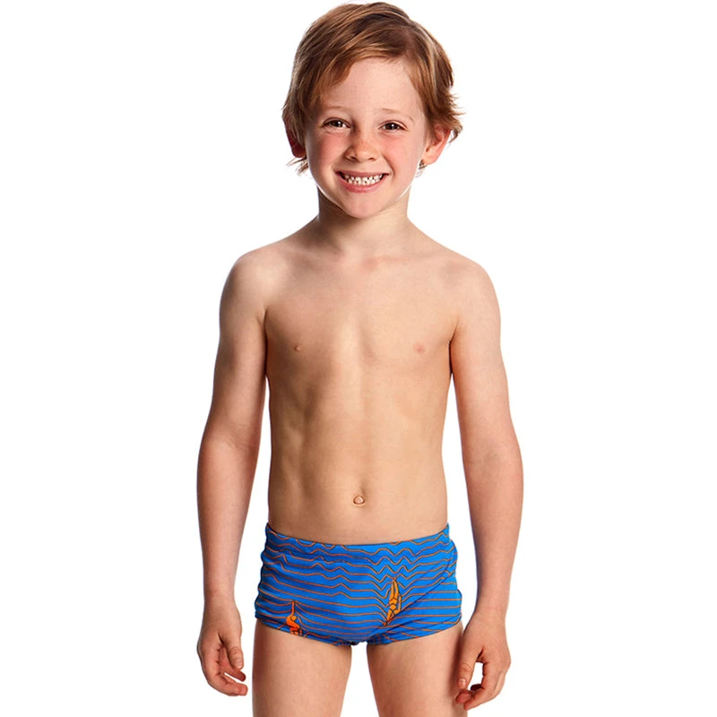 Funky Trunks - Ocean Swim Toddler Boys Trunks 3 Funky Trunks - Ocean Swim Toddler Boys Trunks