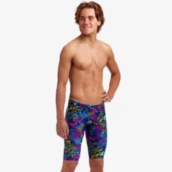 Funky Trunks - Oyster Saucy - Boys Training Jammers -Swimwear Haven Shop funky trunks oyster saucy boys training jammers 6