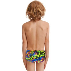 Funky Trunks - Paint Smash - Toddler Boys Printed Trunks -Swimwear Haven Shop funky trunks paint smash toddler boys printed trunks 4