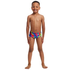 Funky Trunks - Paint Smash - Toddler Boys Printed Trunks -Swimwear Haven Shop funky trunks paint smash toddler boys printed trunks 5