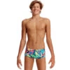 Funky Trunks - Palm Off - Boys Eco Classic Trunks -Swimwear Haven Shop funky trunks palm off boys eco classic trunks 1