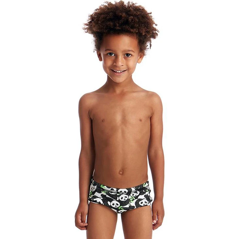Funky Trunks - Pandaddy Toddler Boys Eco Printed Trunk 3 Funky Trunks - Pandaddy Toddler Boys Eco Printed Trunk