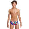 Funky Trunks - Patch Panels - Boys Sidewinder Trunks -Swimwear Haven Shop funky trunks patch panels boys sidewinder trunks 1