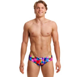 Funky Trunks - Patch Panels - Mens Classic Briefs