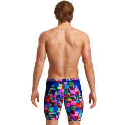 Funky Trunks - Patch Panels - Mens Training Jammers 11 Funky Trunks - Patch Panels - Mens Training Jammers -Swimwear Haven Shop funky trunks patch panels mens training jammers 4