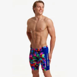 Funky Trunks - Patch Panels - Mens Training Jammers 13 Funky Trunks - Patch Panels - Mens Training Jammers -Swimwear Haven Shop funky trunks patch panels mens training jammers 6