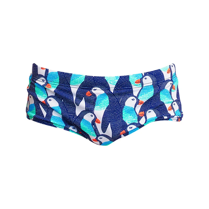 Funky Trunks - Pengoo Parade - Boys Sidewinder Trunks 4 Funky Trunks - Pengoo Parade - Boys Sidewinder Trunks - Image 2