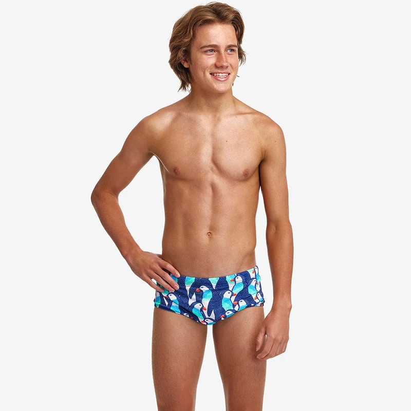 Funky Trunks - Pengoo Parade - Boys Sidewinder Trunks 6 Funky Trunks - Pengoo Parade - Boys Sidewinder Trunks - Image 4