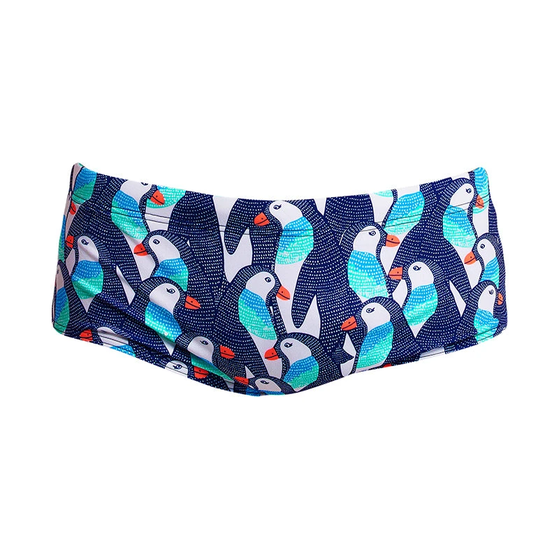 Funky Trunks - Pengoo Parade - Mens Sidewinder Trunks 4 Funky Trunks - Pengoo Parade - Mens Sidewinder Trunks - Image 2