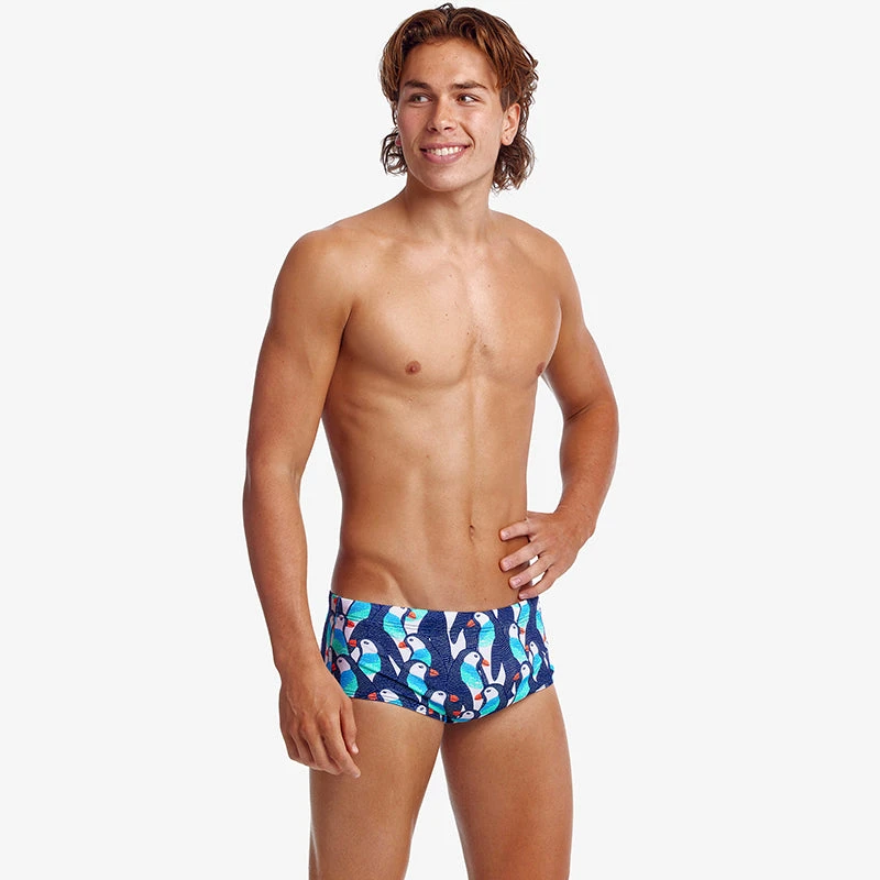 Funky Trunks - Pengoo Parade - Mens Sidewinder Trunks 6 Funky Trunks - Pengoo Parade - Mens Sidewinder Trunks - Image 4