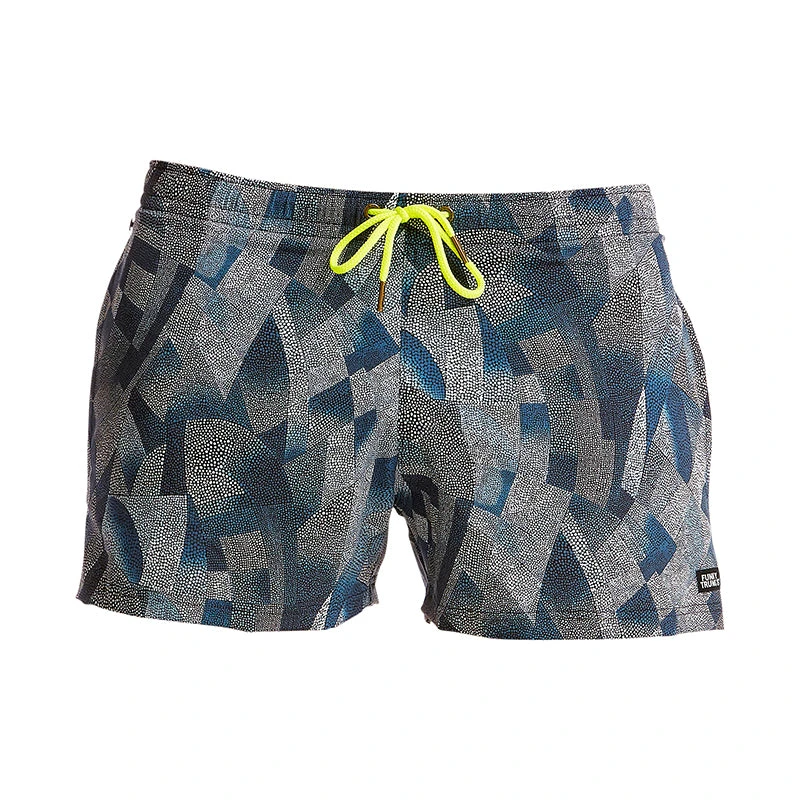 Funky Trunks - Pointillism - Mens Shorty Shorts 4 Funky Trunks - Pointillism - Mens Shorty Shorts - Image 2