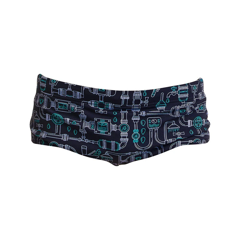 Funky Trunks - Pooped - Boys Eco Sidewinder Trunks 4 Funky Trunks - Pooped - Boys Eco Sidewinder Trunks - Image 2