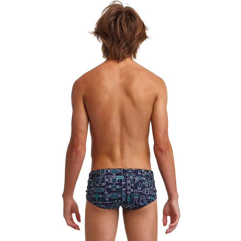 Funky Trunks - Pooped - Boys Eco Sidewinder Trunks 5 Funky Trunks - Pooped - Boys Eco Sidewinder Trunks - Image 3