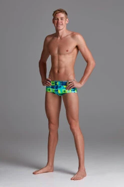 Funky Trunks - Pop Tropo - Mens Plain Front Trunks -Swimwear Haven Shop funky trunks pop tropo mens plain front trunks 5