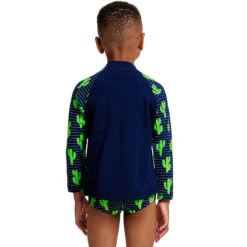 Funky Trunks - Prickly Pete - Toddler Boys Zippy Rash Vest 9 Funky Trunks - Prickly Pete - Toddler Boys Zippy Rash Vest -Swimwear Haven Shop funky trunks prickly pete toddler boys zippy rash vest 3