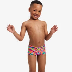 Funky Trunks - Pride Power - Toddler Boys Printed Trunks 9 Funky Trunks - Pride Power - Toddler Boys Printed Trunks -Swimwear Haven Shop funky trunks pride power toddler boys printed trunks 3