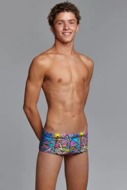 Funky Trunks - Prism Break - Boys Classic Trunks 9 Funky Trunks - Prism Break - Boys Classic Trunks -Swimwear Haven Shop funky trunks prism break boys classic trunks 4