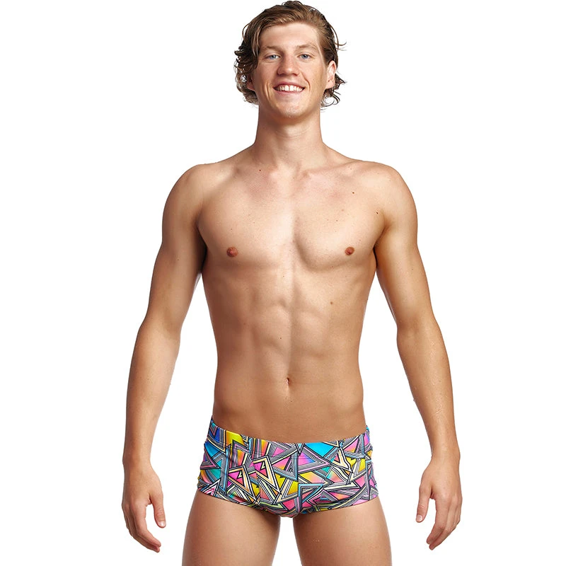 Funky Trunks - Prism Break - Mens Classic Trunks 3 Funky Trunks - Prism Break - Mens Classic Trunks