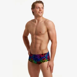Funky Trunks - Rainbow Web - Mens Sidewinder Trunks 12 Funky Trunks - Rainbow Web - Mens Sidewinder Trunks -Swimwear Haven Shop funky trunks rainbow web mens sidewinder trunks 4