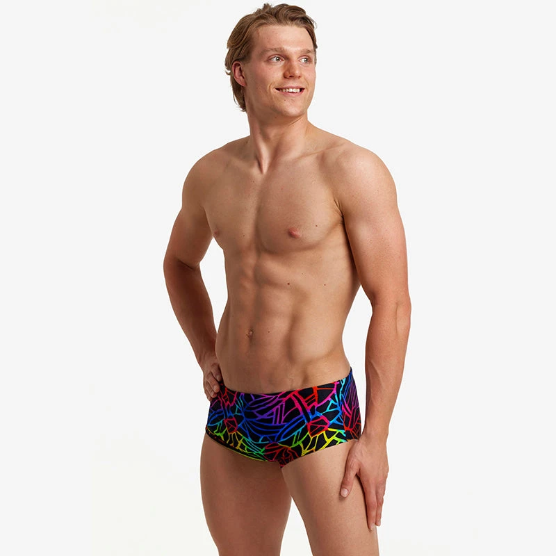 Funky Trunks - Rainbow Web - Mens Sidewinder Trunks 6 Funky Trunks - Rainbow Web - Mens Sidewinder Trunks - Image 4