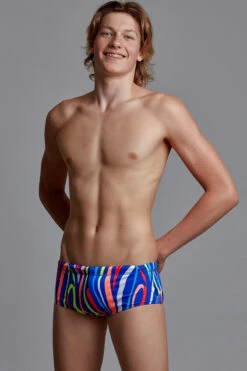 Funky Trunks - Raw Hide - Boys Classic Trunks -Swimwear Haven Shop funky trunks raw hide boys classic trunks 4
