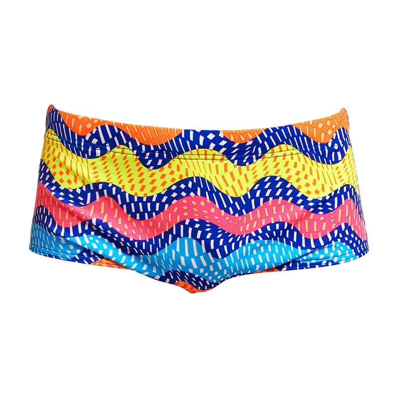 Funky Trunks - Rocky Wave - Boys Sidewinder Trunks 4 Funky Trunks - Rocky Wave - Boys Sidewinder Trunks - Image 2