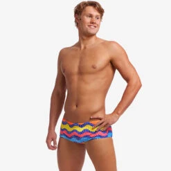 Funky Trunks - Rocky Wave - Mens Sidewinder Trunks -Swimwear Haven Shop funky trunks rocky wave mens sidewinder trunks 4
