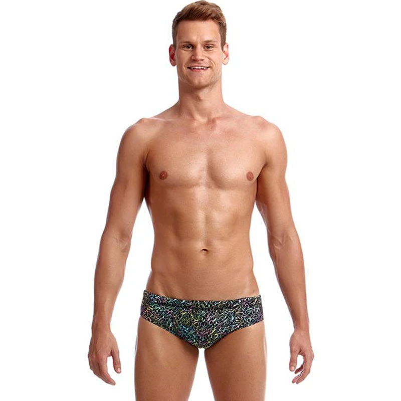 Funky Trunks - Rubber Bubber - Mens Classic Briefs 3 Funky Trunks - Rubber Bubber - Mens Classic Briefs