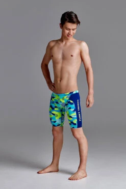 Funky Trunks - Sand Storm Boys Training Jammer -Swimwear Haven Shop funky trunks sand storm boys training jammer 4