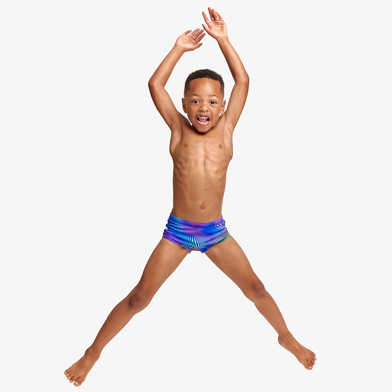 Funky Trunks - Screen Time - Toddlers Boys Printed Trunks 7 Funky Trunks - Screen Time - Toddlers Boys Printed Trunks - Image 5