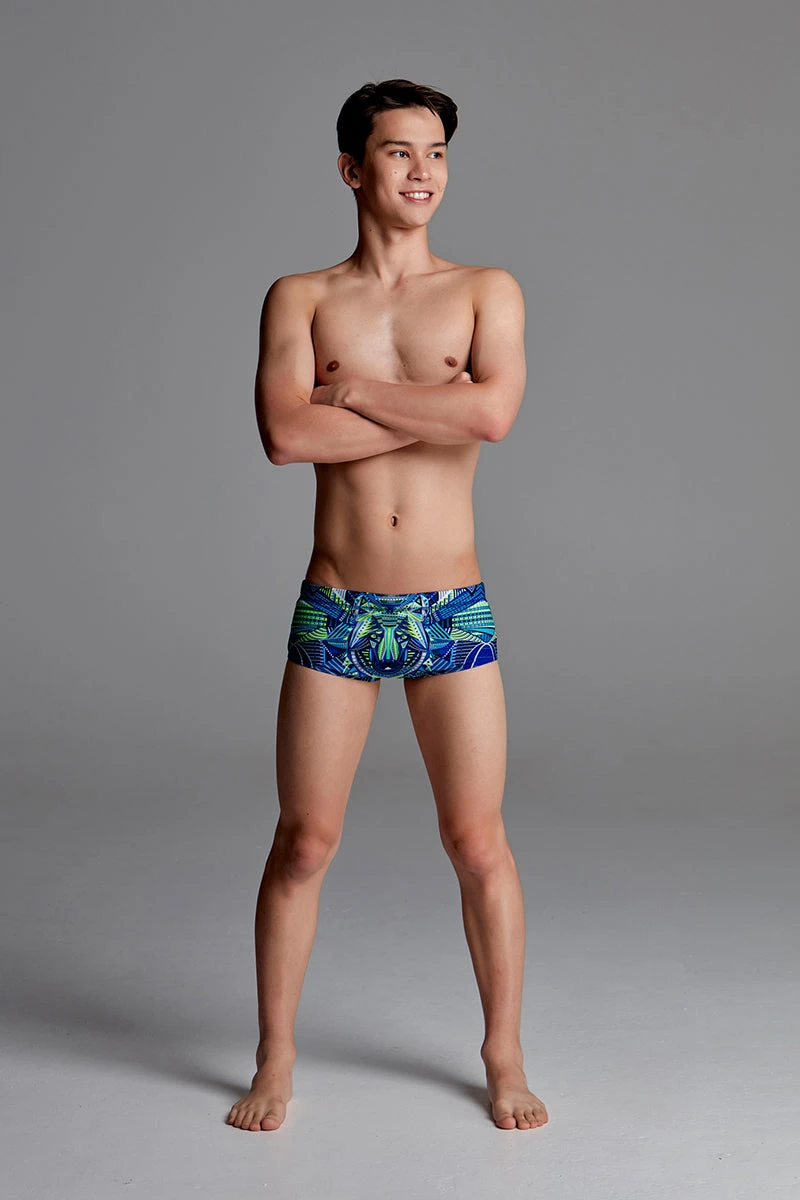 Funky Trunks - Sea Wolf Boys Classic Trunks 6 Funky Trunks - Sea Wolf Boys Classic Trunks - Image 4