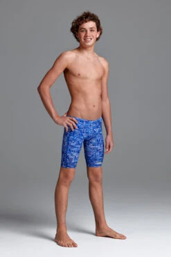 Funky Trunks - Sky City - Boys Training Jammers -Swimwear Haven Shop funky trunks sky city boys training jammers 4