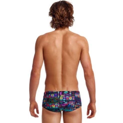 Funky Trunks - Slot Jockey - Mens Sidewinder Trunks -Swimwear Haven Shop funky trunks slot jockey mens sidewinder trunks 3