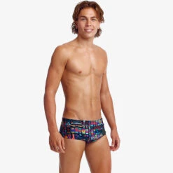 Funky Trunks - Slot Jockey - Mens Sidewinder Trunks -Swimwear Haven Shop funky trunks slot jockey mens sidewinder trunks 4