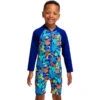 Funky Trunks - Slothed - Toddler Boys Go Jump Suit 2 Funky Trunks - Slothed - Toddler Boys Go Jump Suit -Swimwear Haven Shop funky trunks slothed toddler boys go jump suit 1
