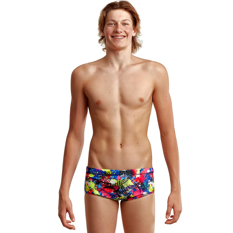 Funky Trunks - Smash City - Boys Classic Trunks 3 Funky Trunks - Smash City - Boys Classic Trunks