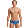 Funky Trunks - So Swell - Mens Eco Classic Briefs -Swimwear Haven Shop funky trunks so swell mens eco classic briefs 1