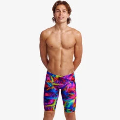 Funky Trunks - Solar Flares - Mens Training Jammers -Swimwear Haven Shop funky trunks solar flares mens training jammers 5