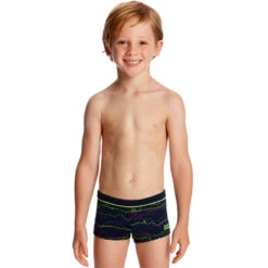 Funky Trunks - Sound System Toddler Boys Square Trunk