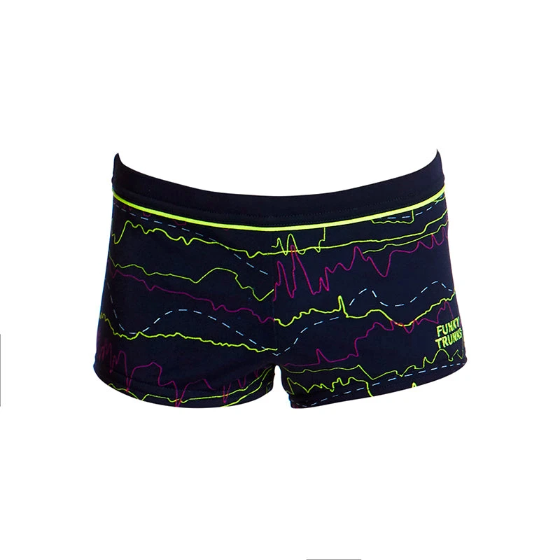 Funky Trunks - Sound System Toddler Boys Square Trunk 4 Funky Trunks - Sound System Toddler Boys Square Trunk - Image 2