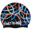 Funky Trunks - Spin Doctor - Silicone Swimming Cap -Swimwear Haven Shop funky trunks spin doctor silicone swimming cap