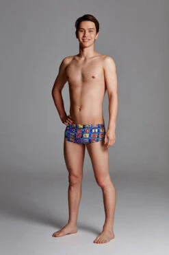 Funky Trunks - Square Eyes Boys Classic Trunks -Swimwear Haven Shop funky trunks square eyes boys classic trunks 4