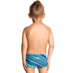 Funky Trunks - Static Blur Toddlers Boys Trunks -Swimwear Haven Shop funky trunks static blur toddlers boys trunks 3