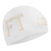 Funky Trunks - Stencilled White Seamless Silicon Swimming Cap -Swimwear Haven Shop funky trunks stencilled white seamless silicon swimming cap 1