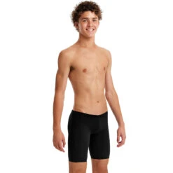Funky Trunks - Still Black Boys Training Jammers -Swimwear Haven Shop funky trunks still black boys training jammers 5