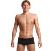 Funky Trunks - Still Black - Mens Plain Front Trunks 2 Funky Trunks - Still Black - Mens Plain Front Trunks -Swimwear Haven Shop funky trunks still black solid mens plain front trunks 1