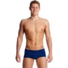 Funky Trunks - Still Ocean - Mens Plain Front Trunks -Swimwear Haven Shop funky trunks still ocean mens plain front trunks 1